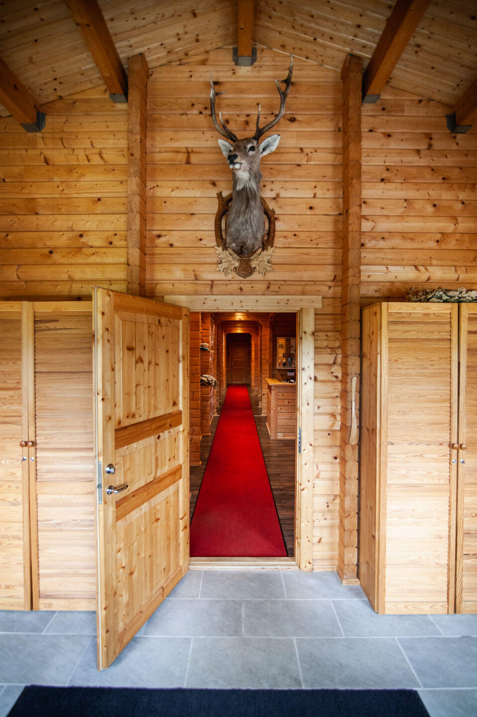 Sauna Weiss Eingang